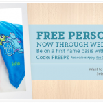 Personalized Disney Character Blankets just $12!