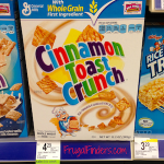 Cinnamon Toast Crunch cereal just $.67 after coupon!