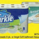 Sparkle Paper Towels just $.50 per roll!