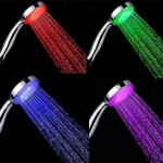 Color LED Lights Bathroom Shower Head only $9.29