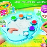 Crayola Color Wonder Light-Up Paint Palette with Glitter Paper for $9.99