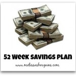 52 Week Savings Plan!