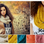 Chevron Print Infinity Scarves only $4.99!