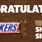 Snickers Super Bowl Satisfaction Instant Win Game!