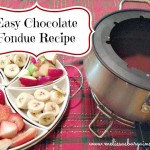 Easy Chocolate Fondue Recipe