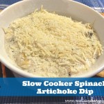 Slow Cooker Spinach Artichoke Dip Recipe