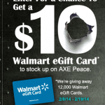 Win a $10 Walmart gift card!