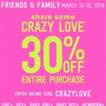 Crazy 8 Friends & Family Sale!