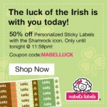 Mabel’s Labels 50% off sale!