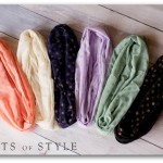 Metallic Accent Infinity Scarves only $7.98 shipped!