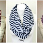 Chevron Print Infinity Scarves only $3.59 shipped!