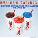 Tax Day Freebies List!