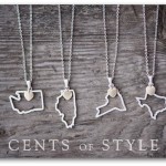 Custom State Pendant Necklaces only $11.95 shipped