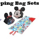 Disney Character Sleeping Bag Sets only $9.99!