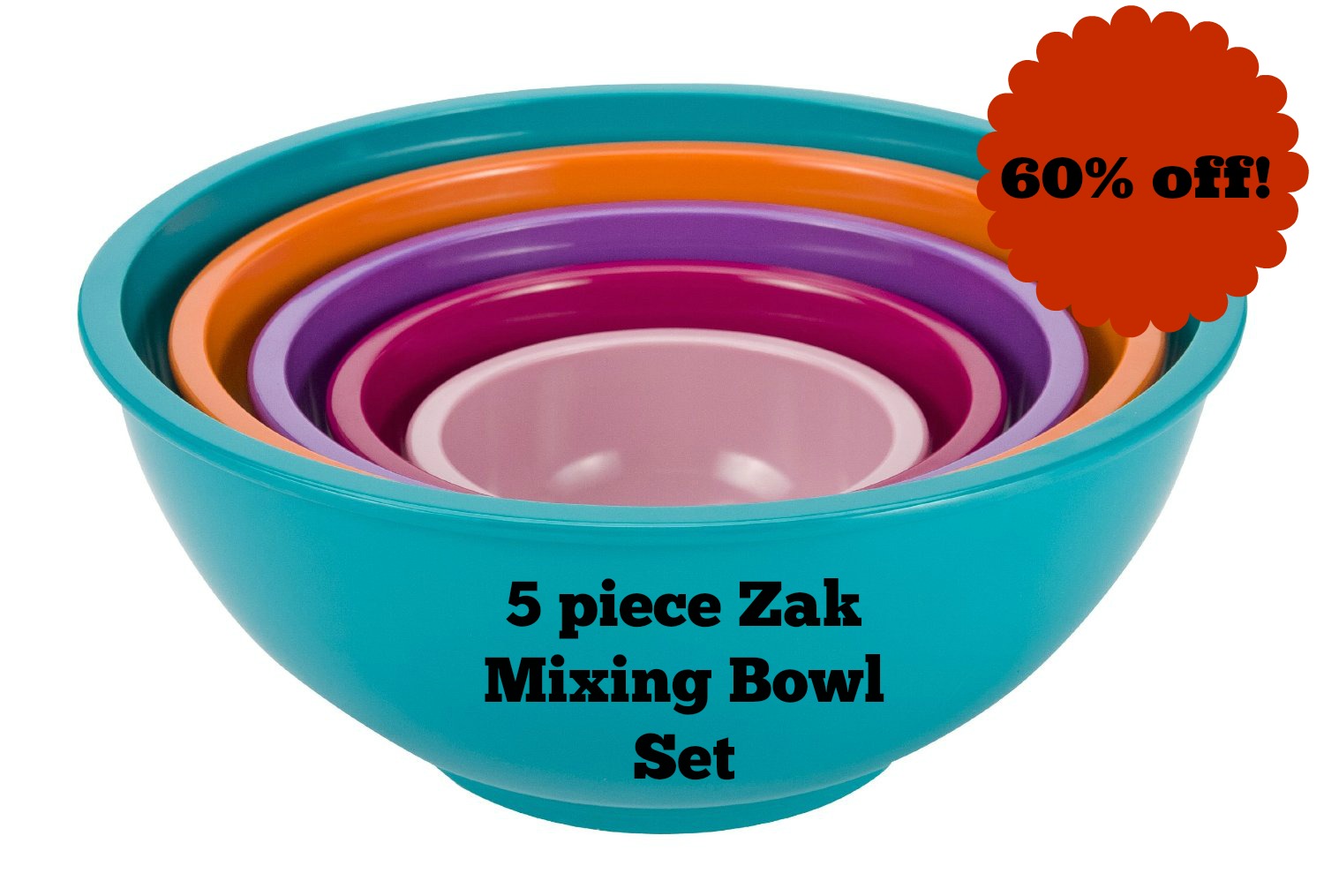 Zak Mixing Bowl Set on sale for 16!