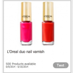 FREE L’Oreal Nail Polish Product Testing Opportunity!