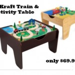 KidKraft Train and Activity Table only $69.99!