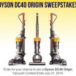 Win a Dyson DC40 Vacuum Cleaner!