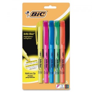 bic-highlighters