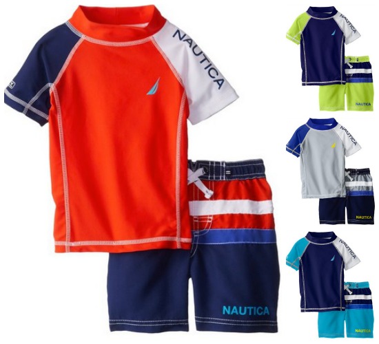 nautica-rash-guard-swim-trunks