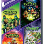 4 Teenage Mutant Ninja Turtle DVDs only $8!