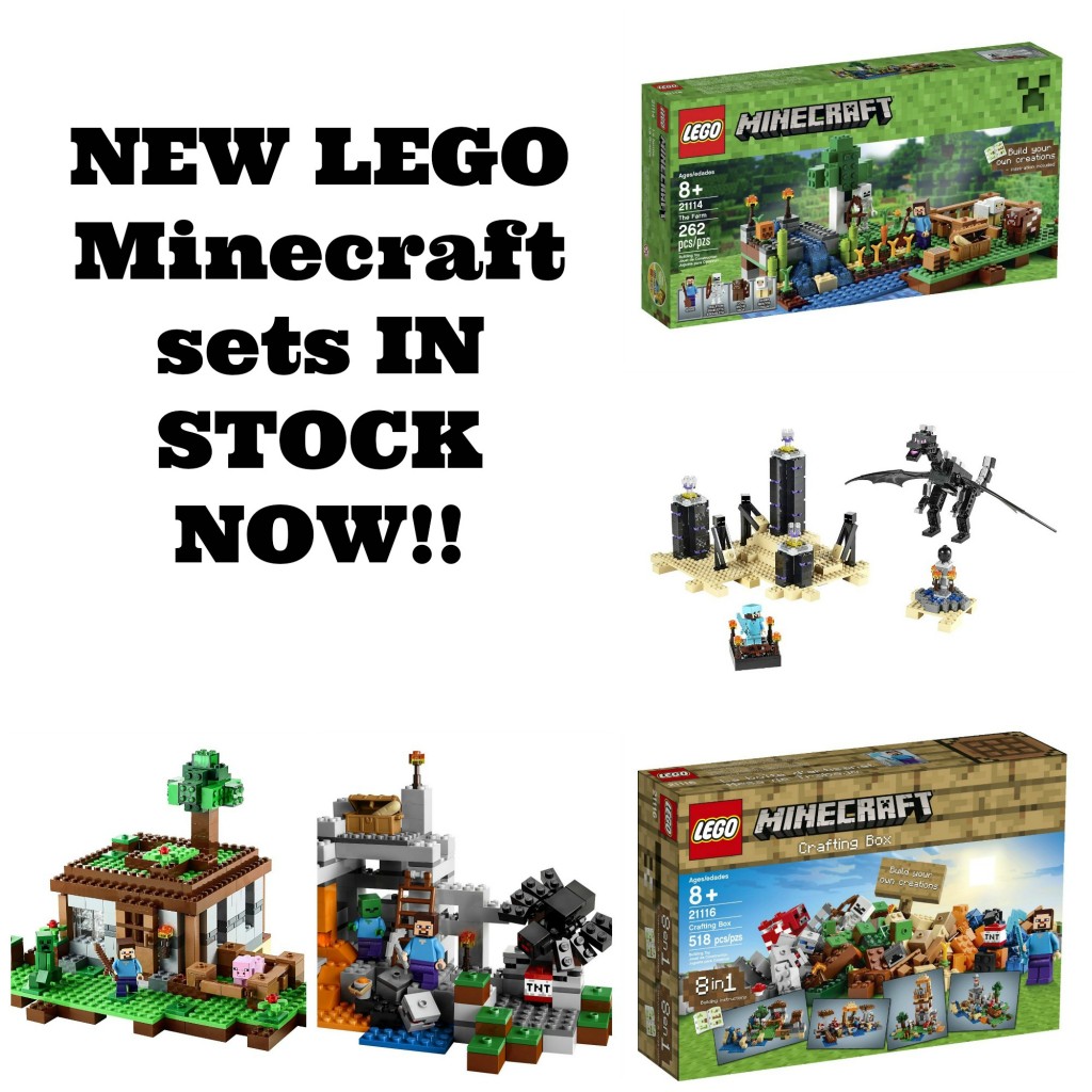 upcoming lego minecraft sets