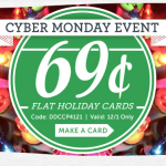 Cardstore.com Cyber Monday Event: photo cards for $.69 each!