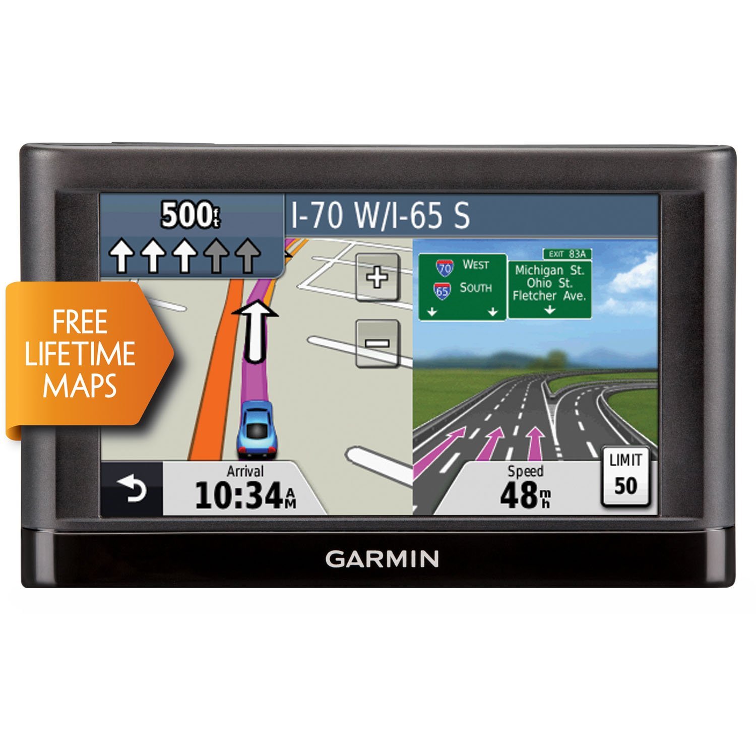 Garmin GPS with FREE Lifetime Maps only 69.99!