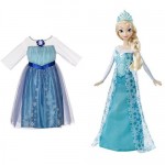 Disney Frozen Elsa Enchanting Dress and Sparkle Princess Doll only $19.99!