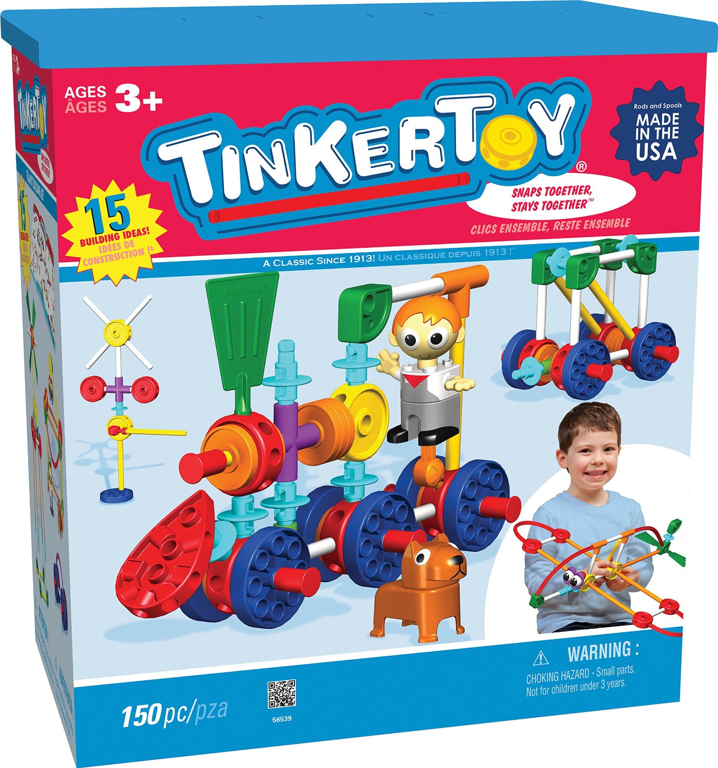 playskool plastic tinker toys