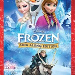 Frozen Sing Along DVD only $9.99!