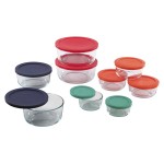 Pyrex 18 piece glass food storage set 58% off!