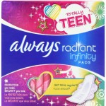 Always Teen Radiant Infinity Pads just $1.37 shipped!