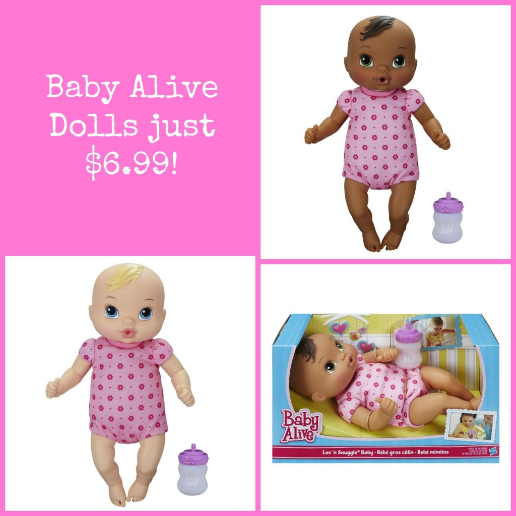 baby alive luv n snuggle with blanket