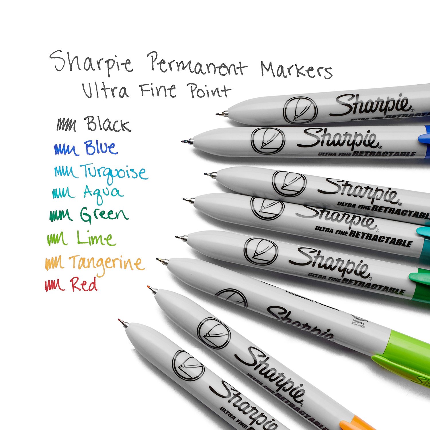 Sharpie Retractable Ultra Fine Point Markers 8 pack only 7.48!