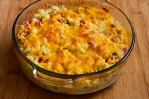 ham-cauliflower-cheese-bake