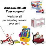 Amazon 20% off toys coupon!