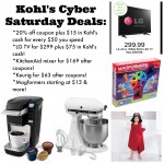 Kohl’s Cyber Week Deals: sleepwear, toys, KitchenAid, Keurig & more!