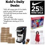 Kohl’s Cyber Week Deals:  Keurig, Nike & more!