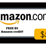 FREE $5 Amazon credit!