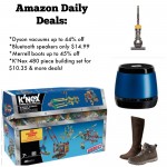 Amazon Daily Deals:  Dyson, KNex, and more!