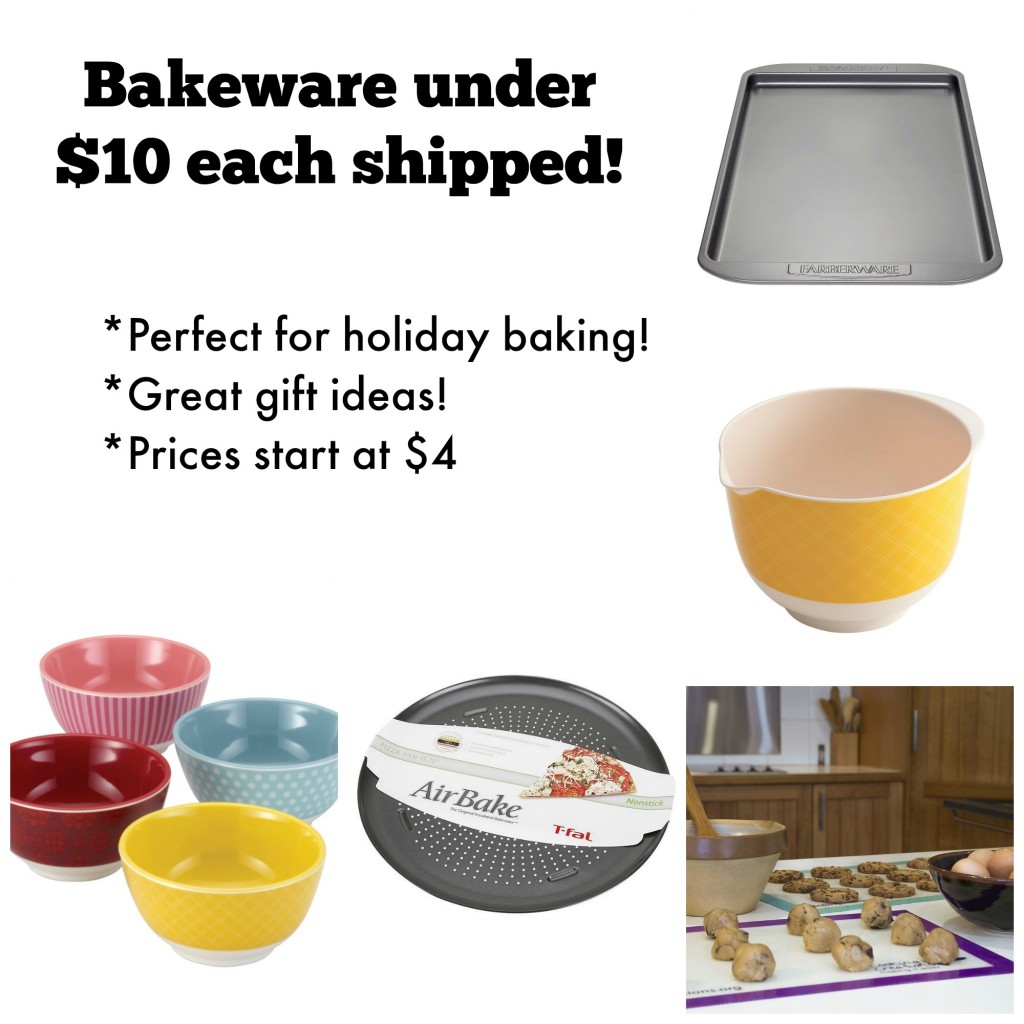 Bakeware under 10 each shipped!