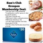 Sam’s Club Groupon Membership Deal!