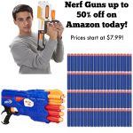 Nerf Gun Deals on Amazon!