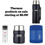 Thermos products sale starting at $6.99!