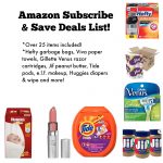 Amazon Subscribe & Save Deals:  Tide Pods, Hefty garbage bags & more!