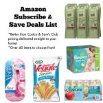 Amazon Subscribe & Save Deals: Tide Pods, Pampers & more!