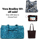 Vera Bradley 50% off Black Friday sale!