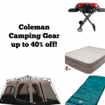 Coleman Camping Gear up to 40% off!