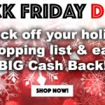 Get Big Cash Back during the Swagbucks Black Friday Sale!